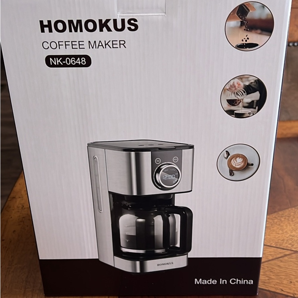 Brand new Homokus coffee maker